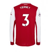 Arsenal Kieran Tierney #3 Fußballbekleidung Heimtrikot 2022-23 Langarm